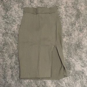 Sage skirt